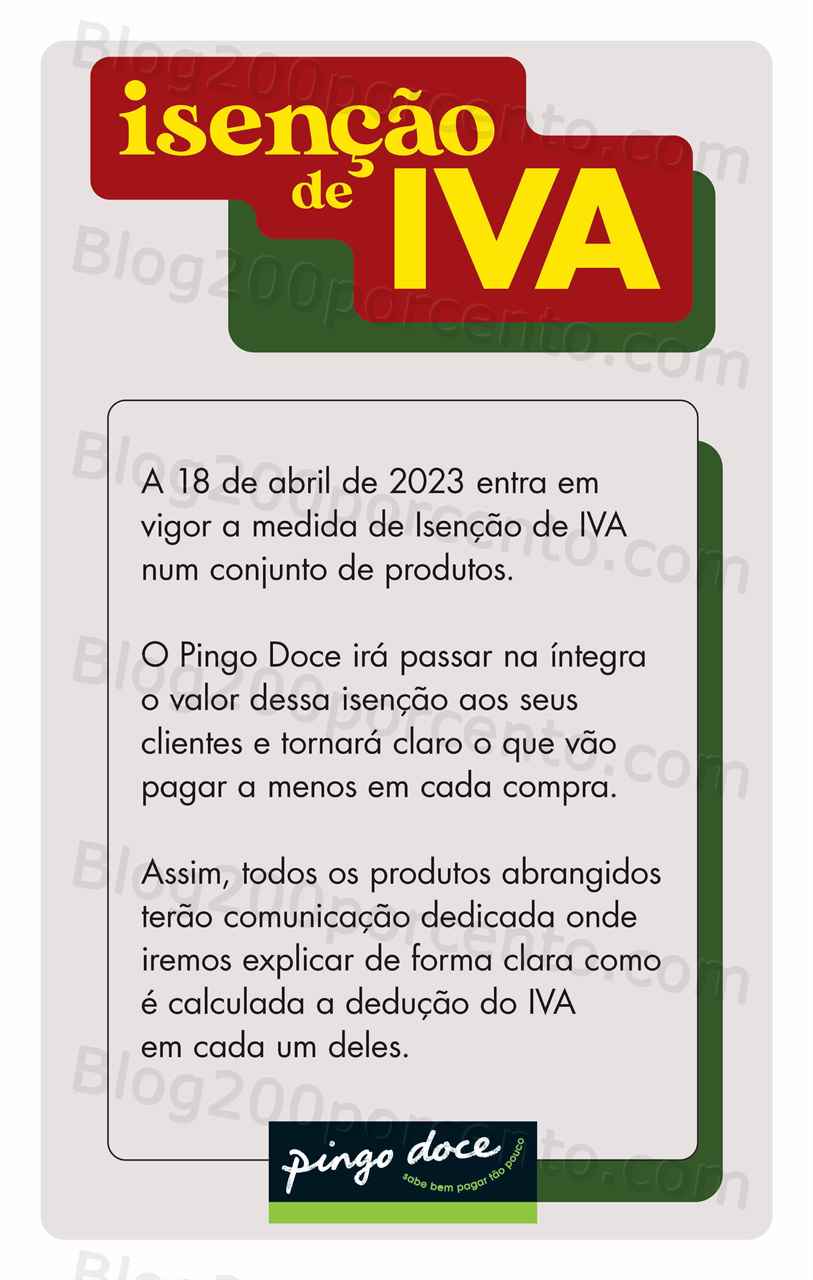 Antevisão Folheto PINGO DOCE Norte Promoções Fim de Semana - 21 a 24 abril