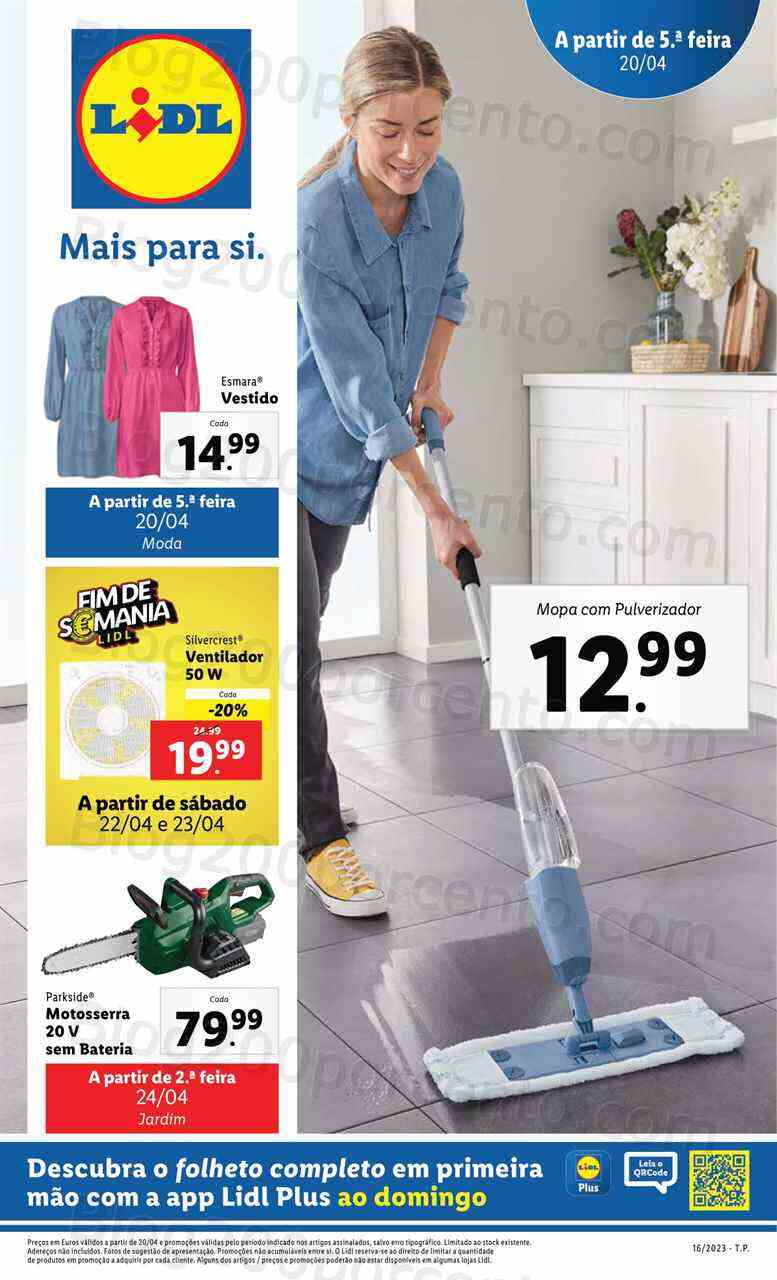 Antevisão Folheto LIDL Promoções de 20 a 26 abril