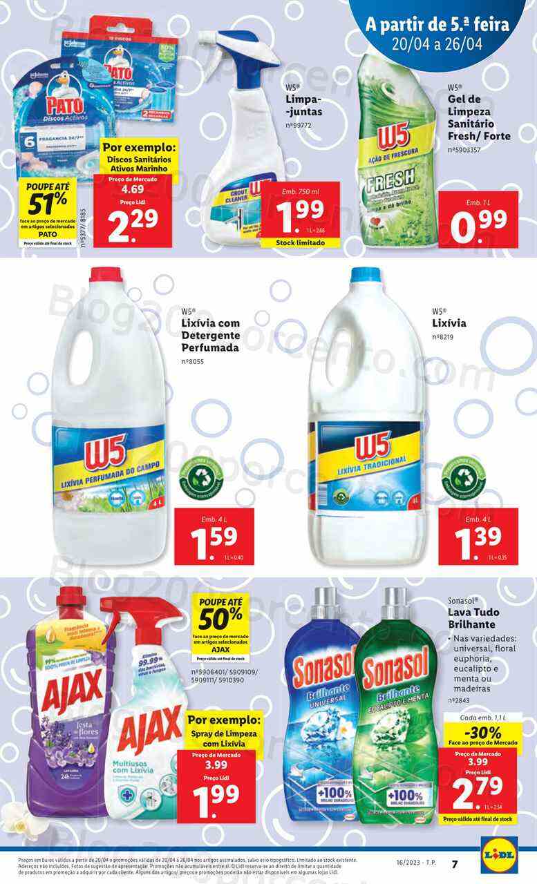 Antevisão Folheto LIDL Promoções de 20 a 26 abril