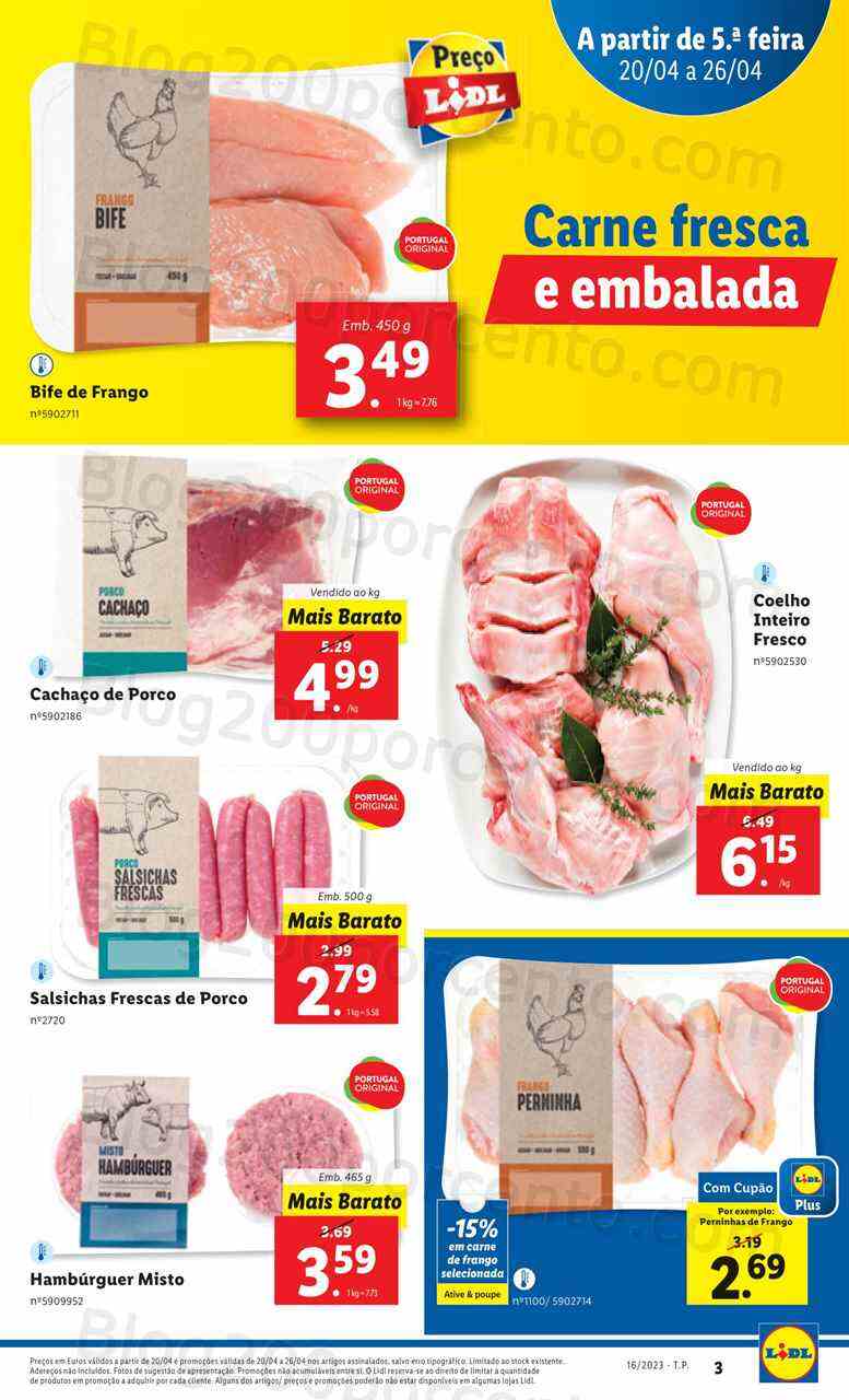 Antevisão Folheto LIDL Promoções de 20 a 26 abril