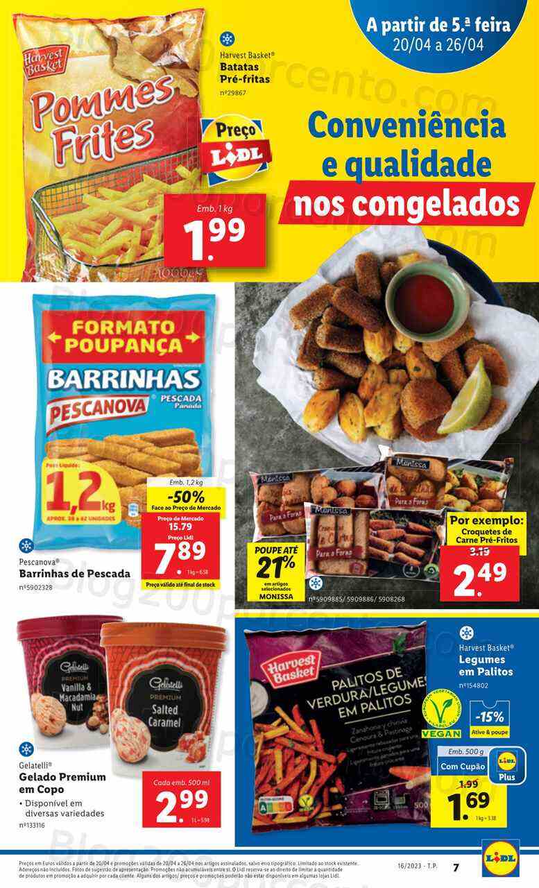 Antevisão Folheto LIDL Promoções de 20 a 26 abril