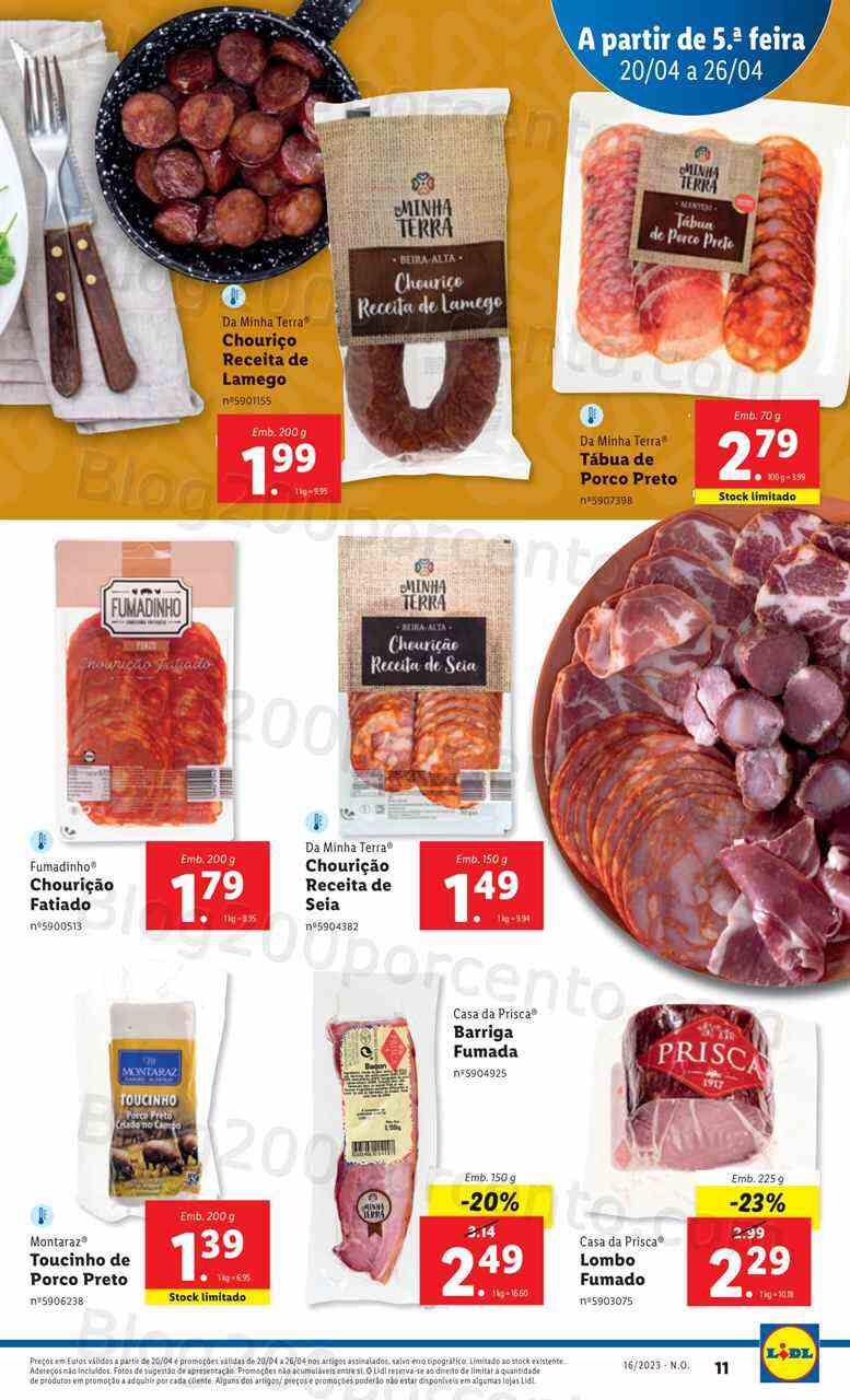 Antevisão Folheto LIDL Promoções de 20 a 26 abril