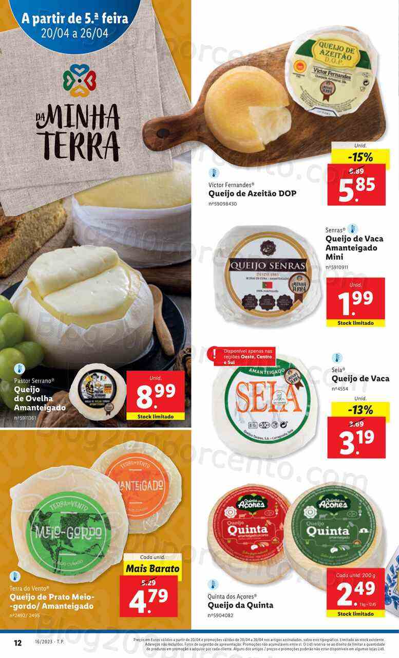 Antevisão Folheto LIDL Promoções de 20 a 26 abril