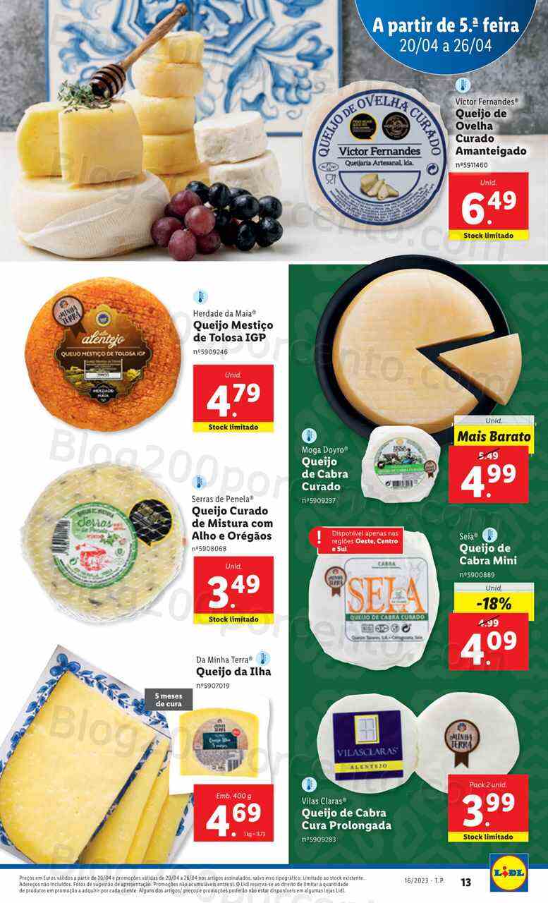 Antevisão Folheto LIDL Promoções de 20 a 26 abril