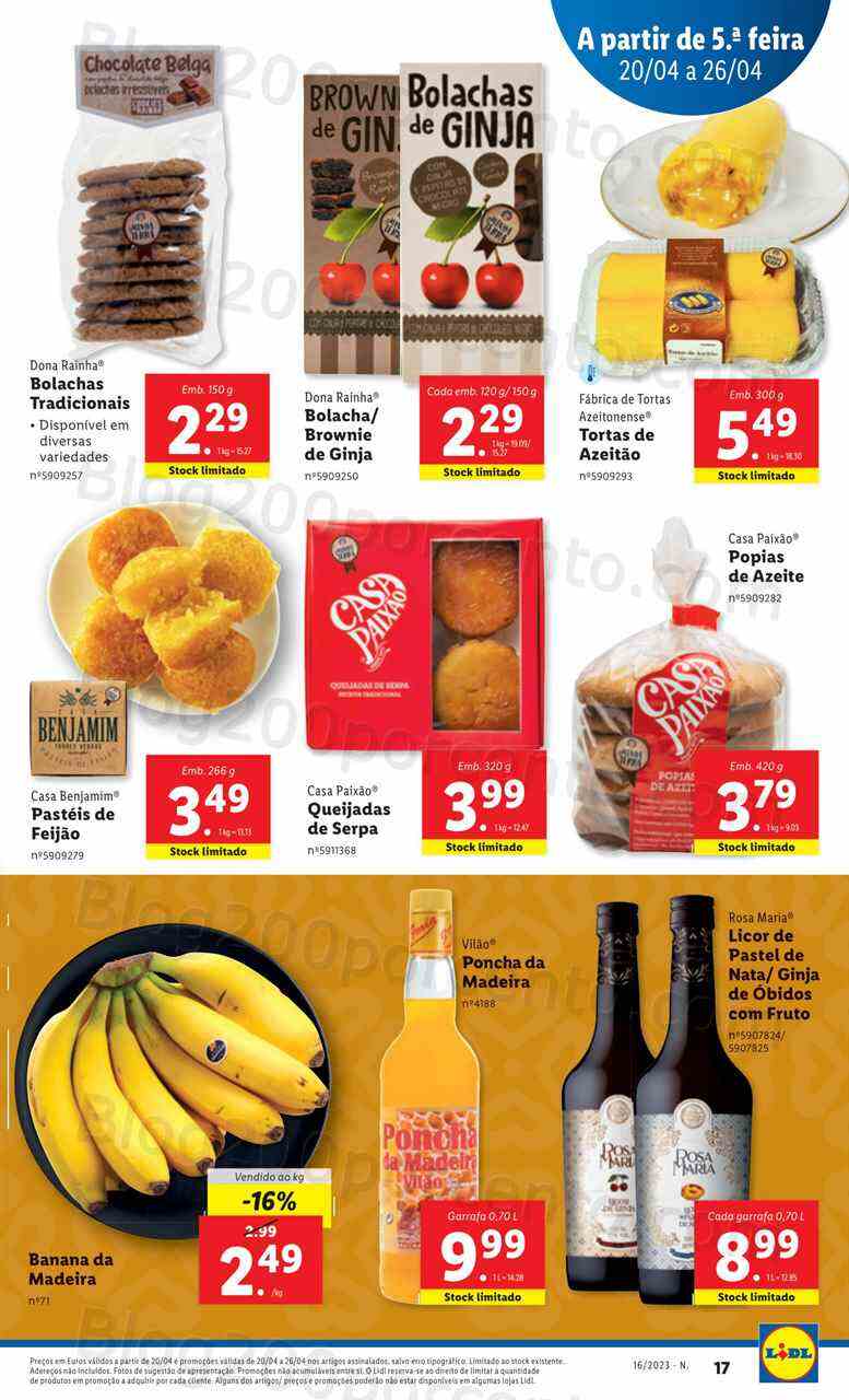 Antevisão Folheto LIDL Promoções de 20 a 26 abril