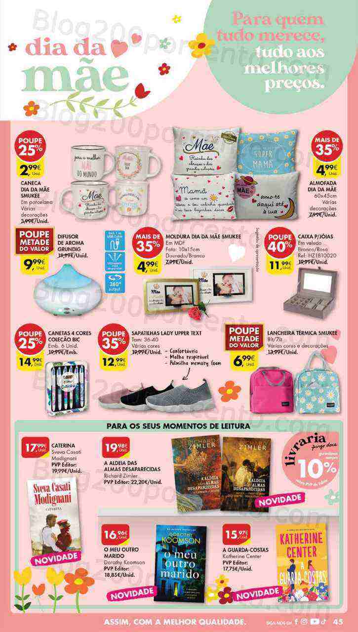 Antevisão Folheto PINGO DOCE Bazar Grandes Promoções de 25 abril a 1 maio