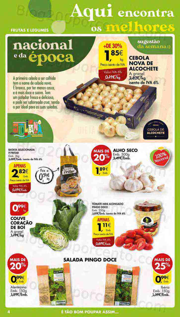 Antevisão Folheto PINGO DOCE Lojas Médias Promoções de 25 abril a 1 maio