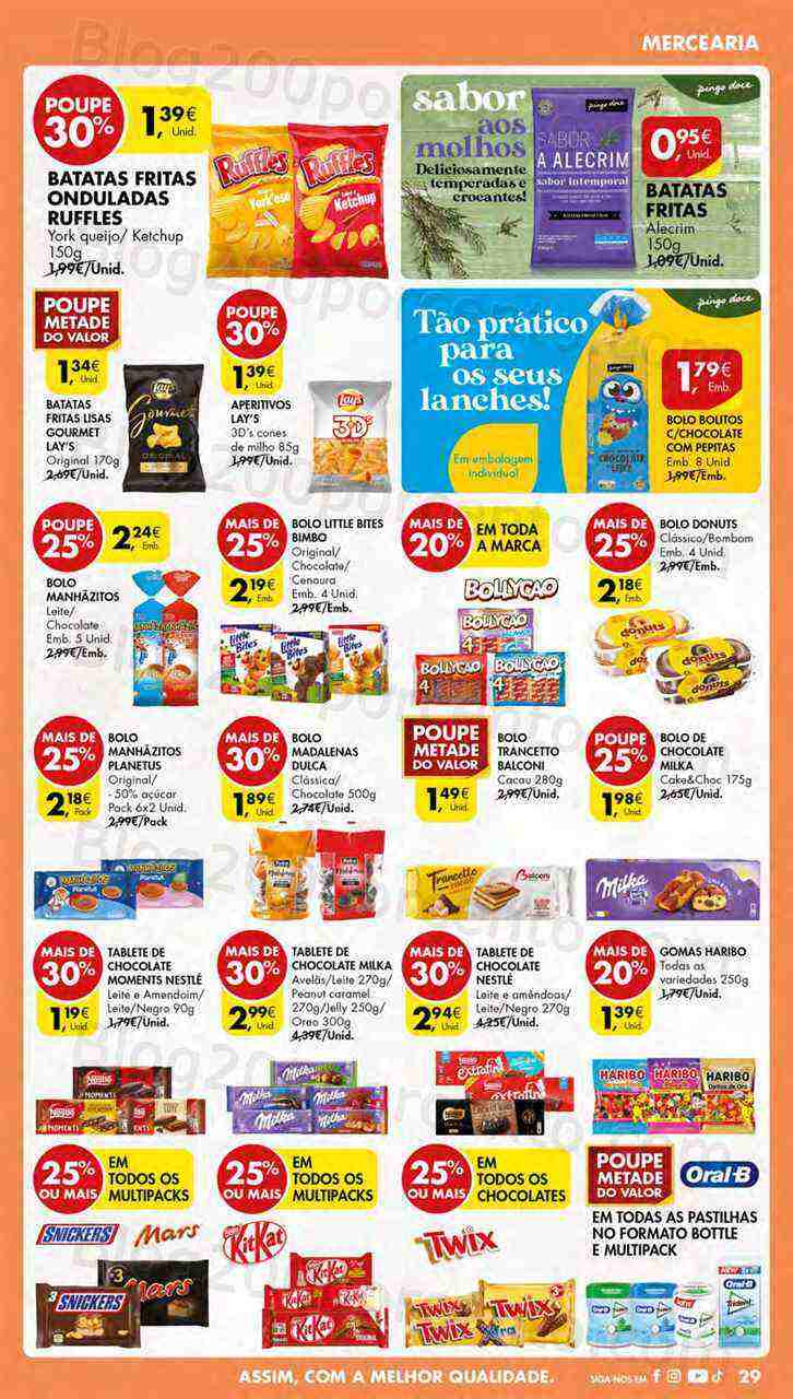 Antevisão Folheto PINGO DOCE Lojas Médias Promoções de 25 abril a 1 maio
