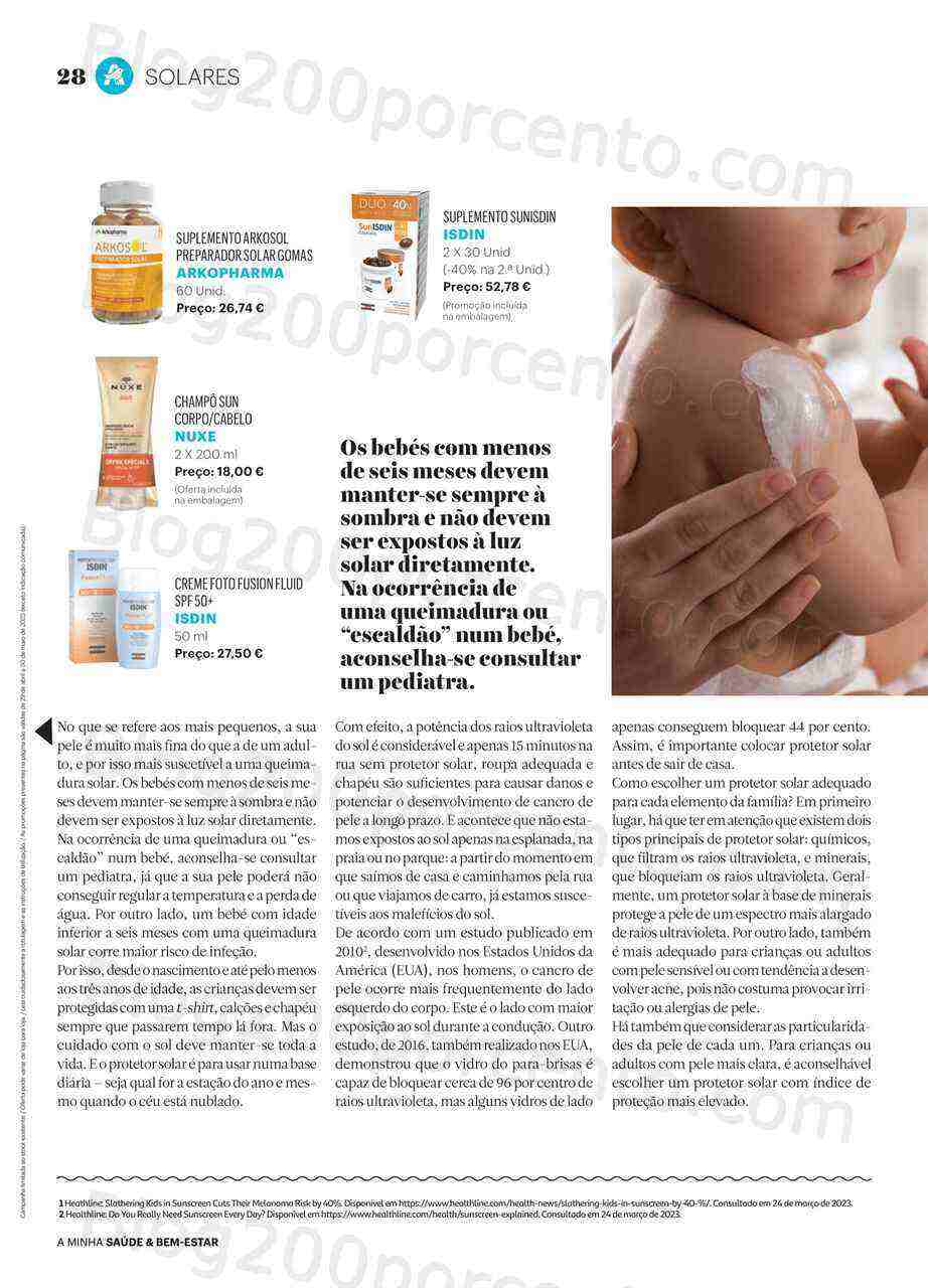 Antevisão Folheto AUCHAN Saúde e Bem-Estar Promoções de 29 abril a 30 maio