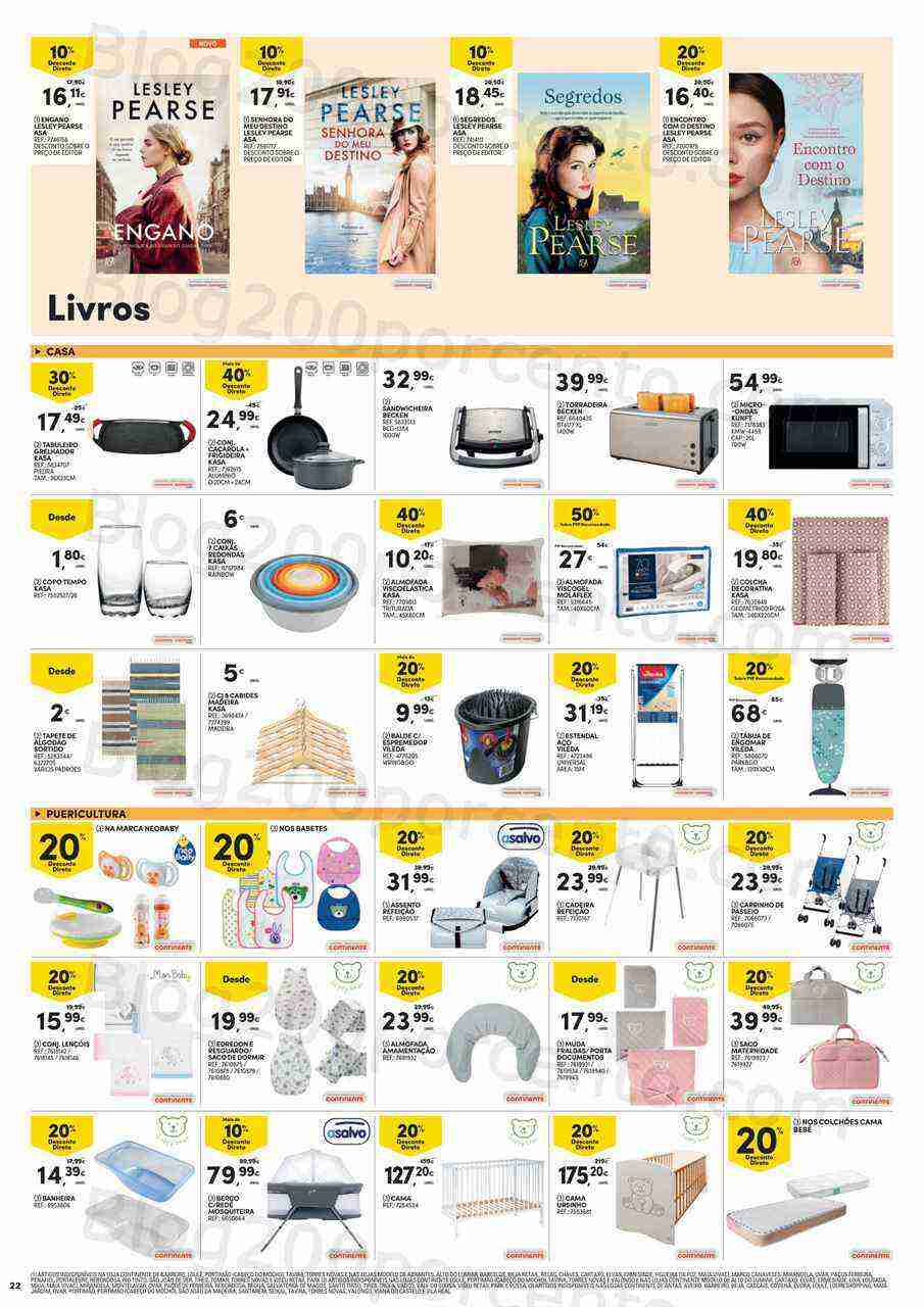 Antevisão Folheto CONTINENTE Bazar Promoções de 18 a 24 abril