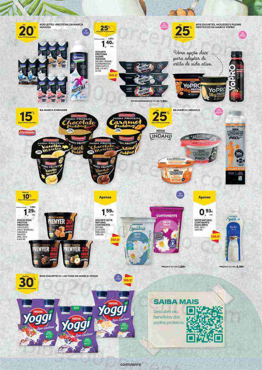 Antevisão Folheto CONTINENTE Feira da Vida Saudável Promoções de 2 a 14 maio