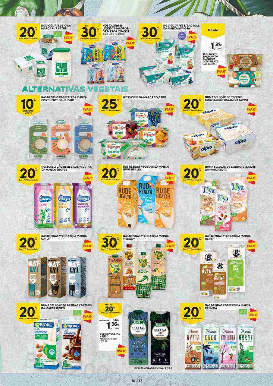 Antevisão Folheto CONTINENTE Feira da Vida Saudável Promoções de 2 a 14 maio