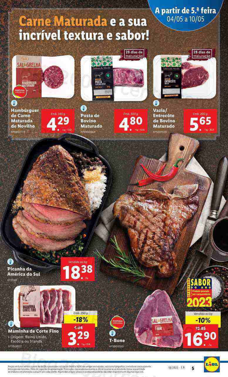 Antevisão Folheto LIDL Promoções de 4 a 10 maio