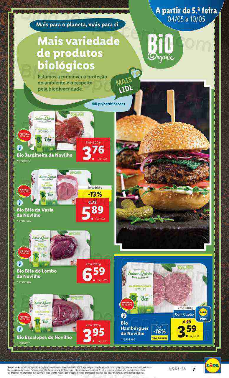 Antevisão Folheto LIDL Promoções de 4 a 10 maio