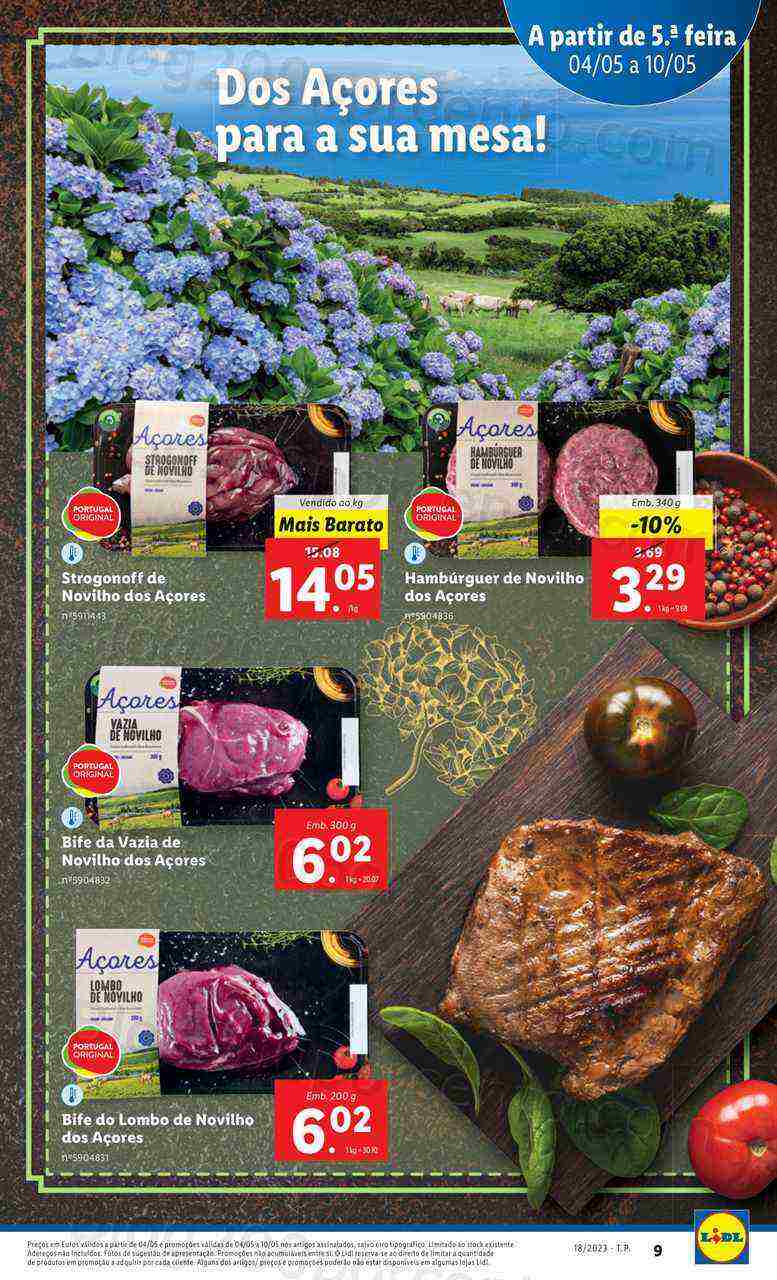 Antevisão Folheto LIDL Promoções de 4 a 10 maio