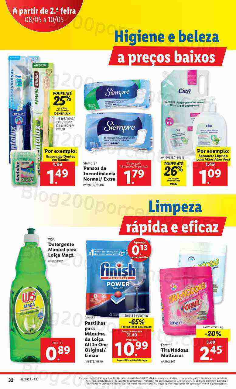 Antevisão Folheto LIDL Promoções de 4 a 10 maio