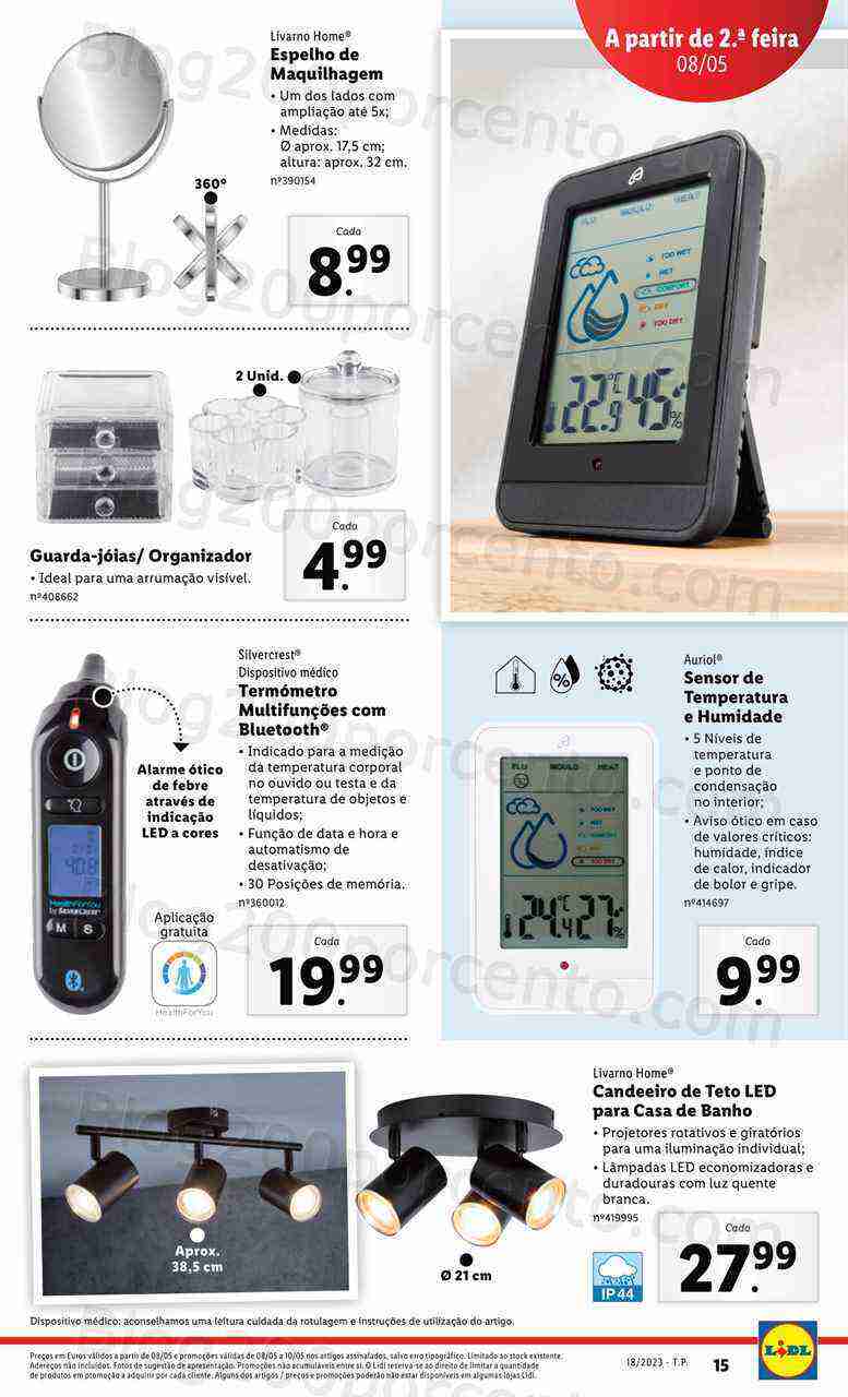 Antevisão Folheto LIDL Promoções de 4 a 10 maio