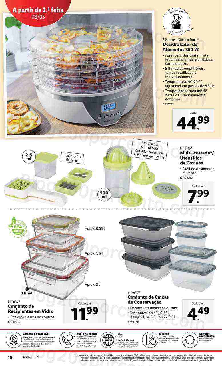 Antevisão Folheto LIDL Promoções de 4 a 10 maio