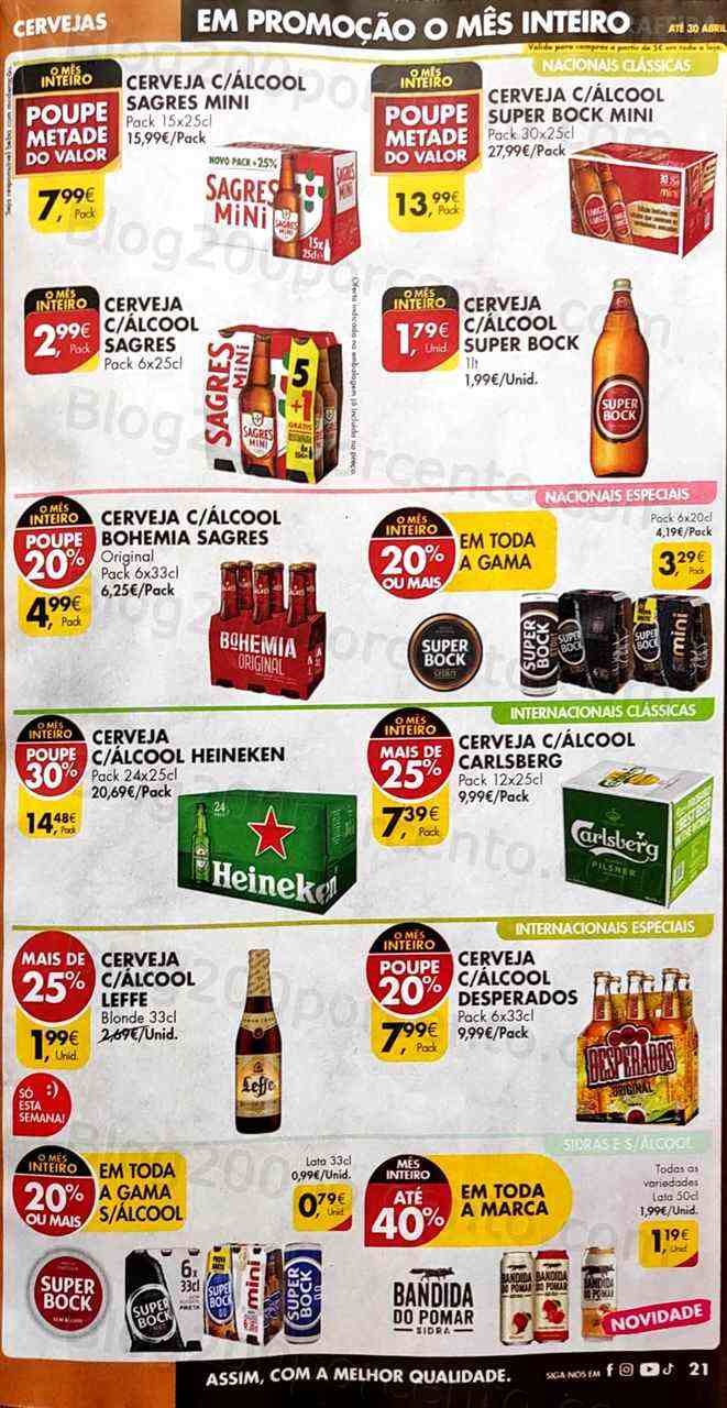 Antevisão Folheto PINGO DOCE Promoções de 11 a 17 abril