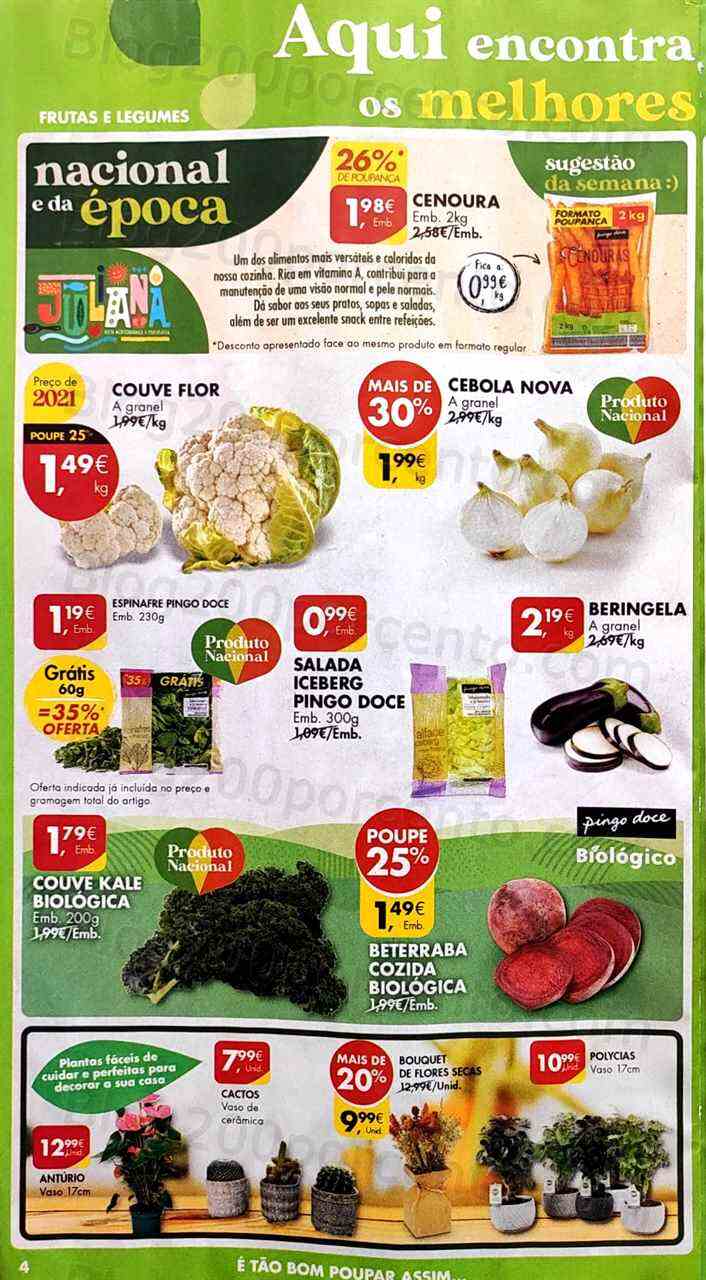 Antevisão Folheto PINGO DOCE Promoções de 11 a 17 abril