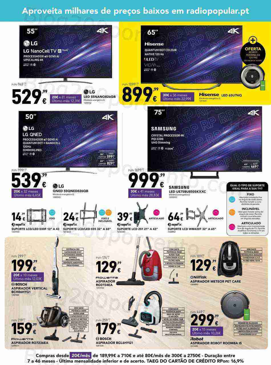 Antevisão Folheto RADIO POPULAR Promoções de 3 a 20 abril