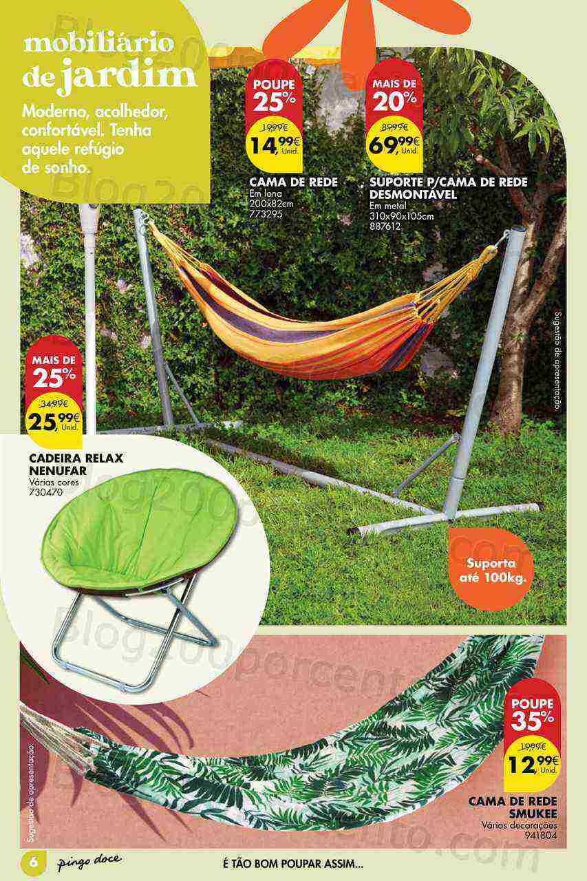 Antevisão Folheto PINGO DOCE Bazar Ar Livre Promoções de 9 maio a 5 junho
