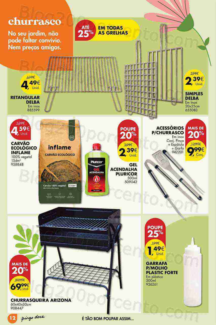 Antevisão Folheto PINGO DOCE Bazar Ar Livre Promoções de 9 maio a 5 junho
