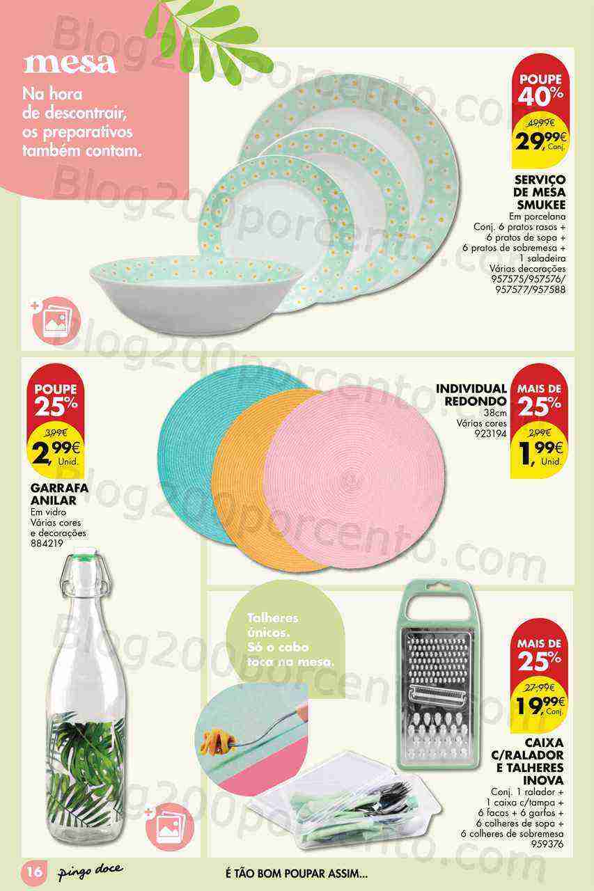Antevisão Folheto PINGO DOCE Bazar Ar Livre Promoções de 9 maio a 5 junho