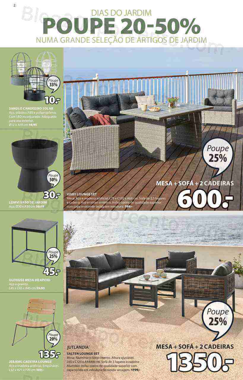Antevisão Folheto JYSK Promoções de 4 a 17 maio