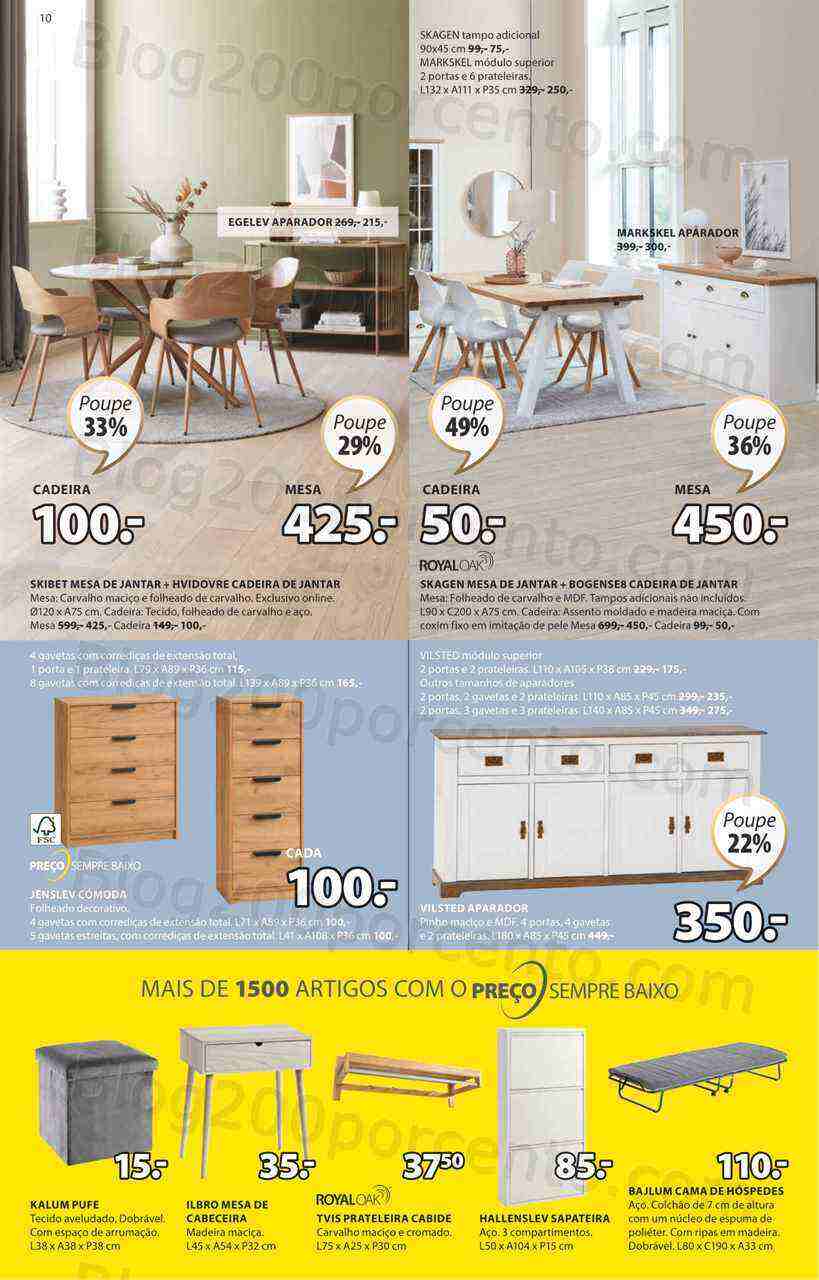 Antevisão Folheto JYSK Promoções de 4 a 17 maio