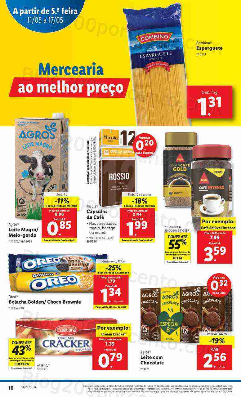 Antevisão Folheto LIDL Promoções de 11 a 17 maio