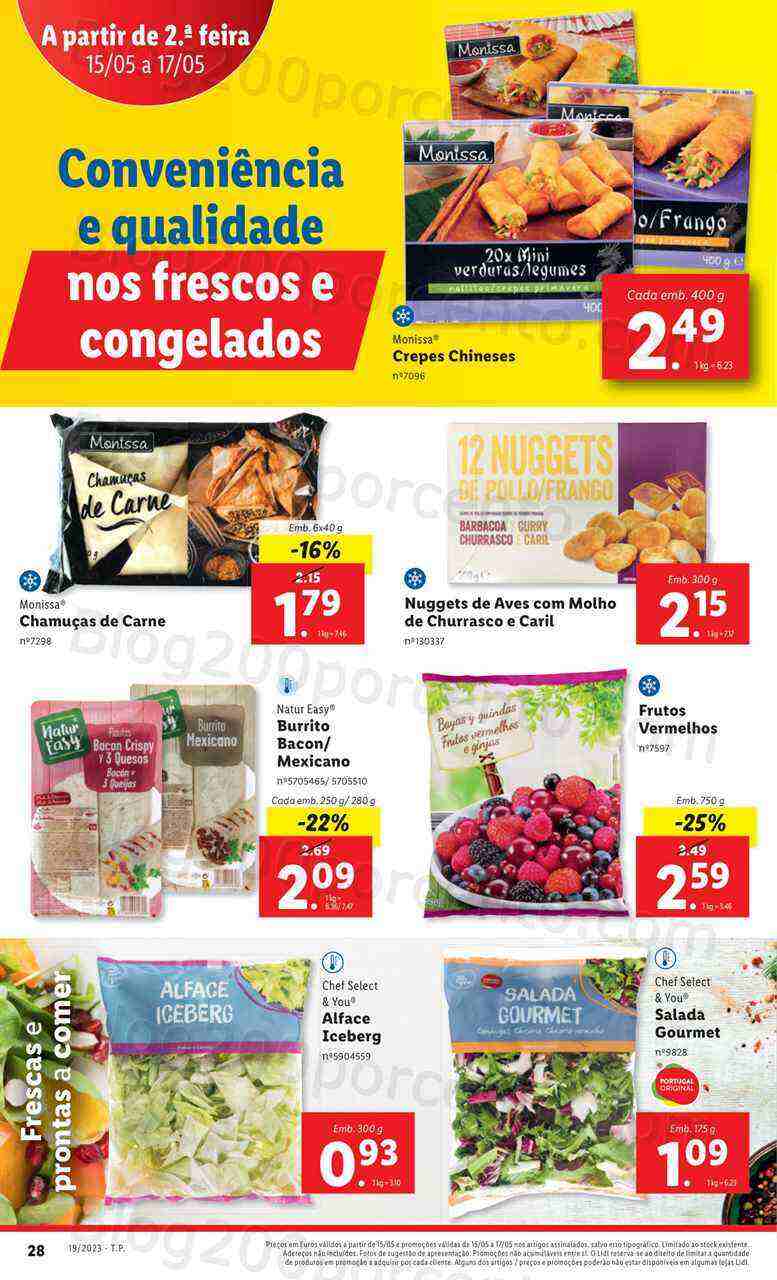 Antevisão Folheto LIDL Promoções de 11 a 17 maio