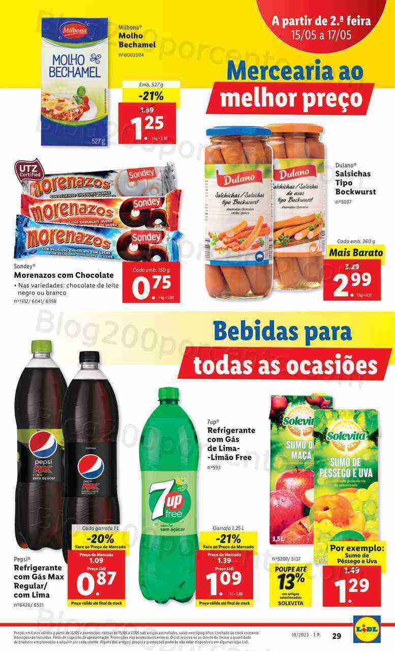 Antevisão Folheto LIDL Promoções de 11 a 17 maio