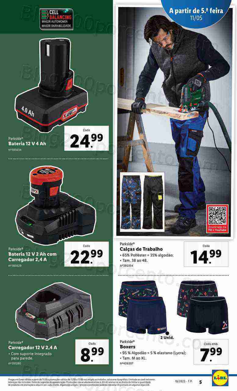Antevisão Folheto LIDL Promoções de 11 a 17 maio