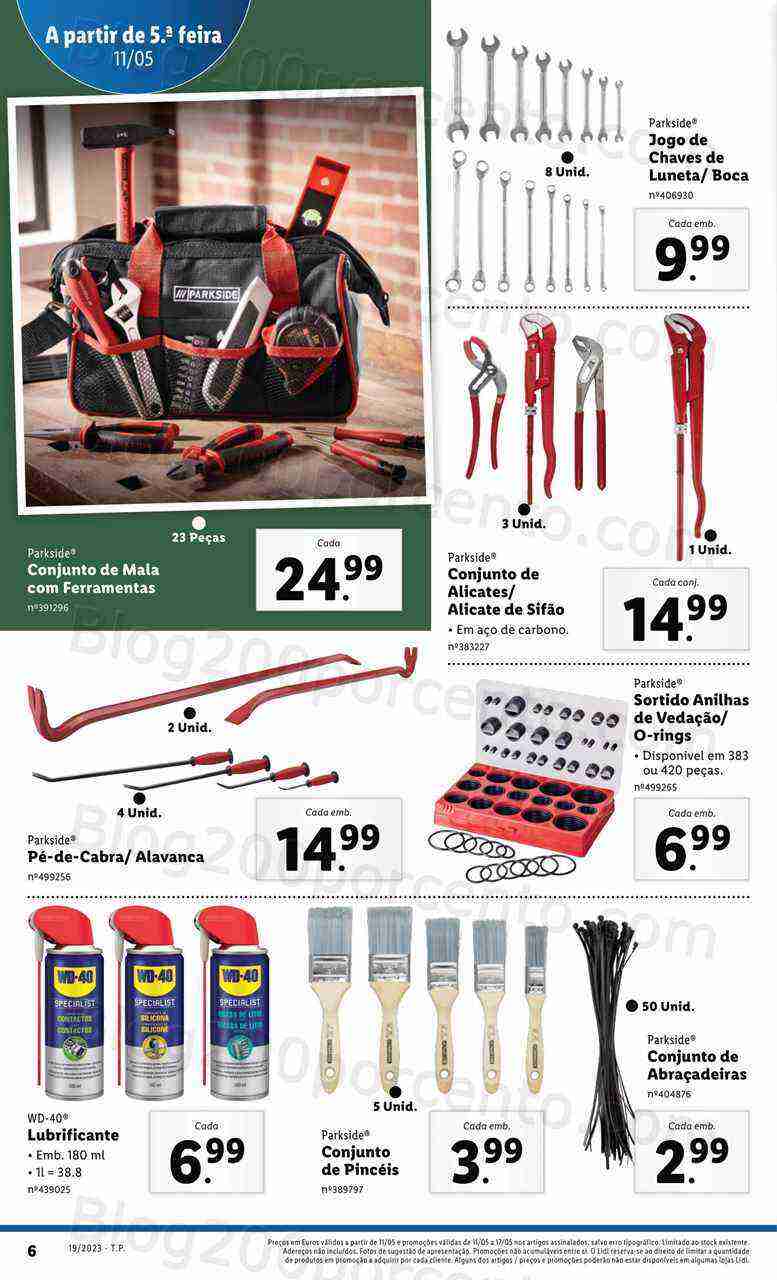 Antevisão Folheto LIDL Promoções de 11 a 17 maio