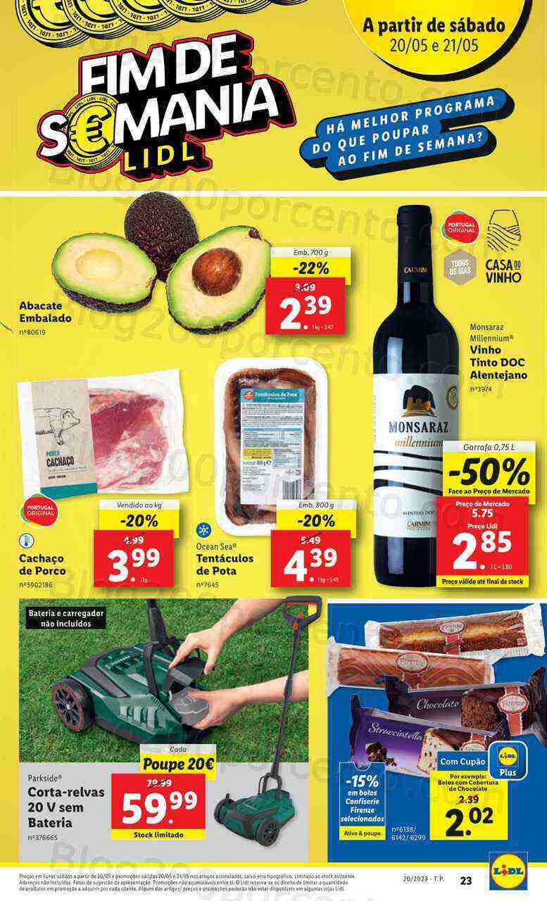 Antevisão Folheto LIDL Promoções de 18 a 24 maio