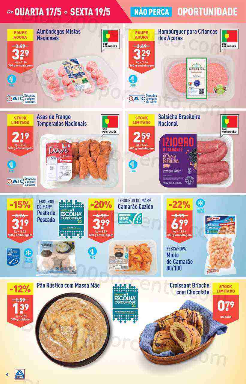 Antevisão Folheto ALDI Promoções de 17 a 23 maio