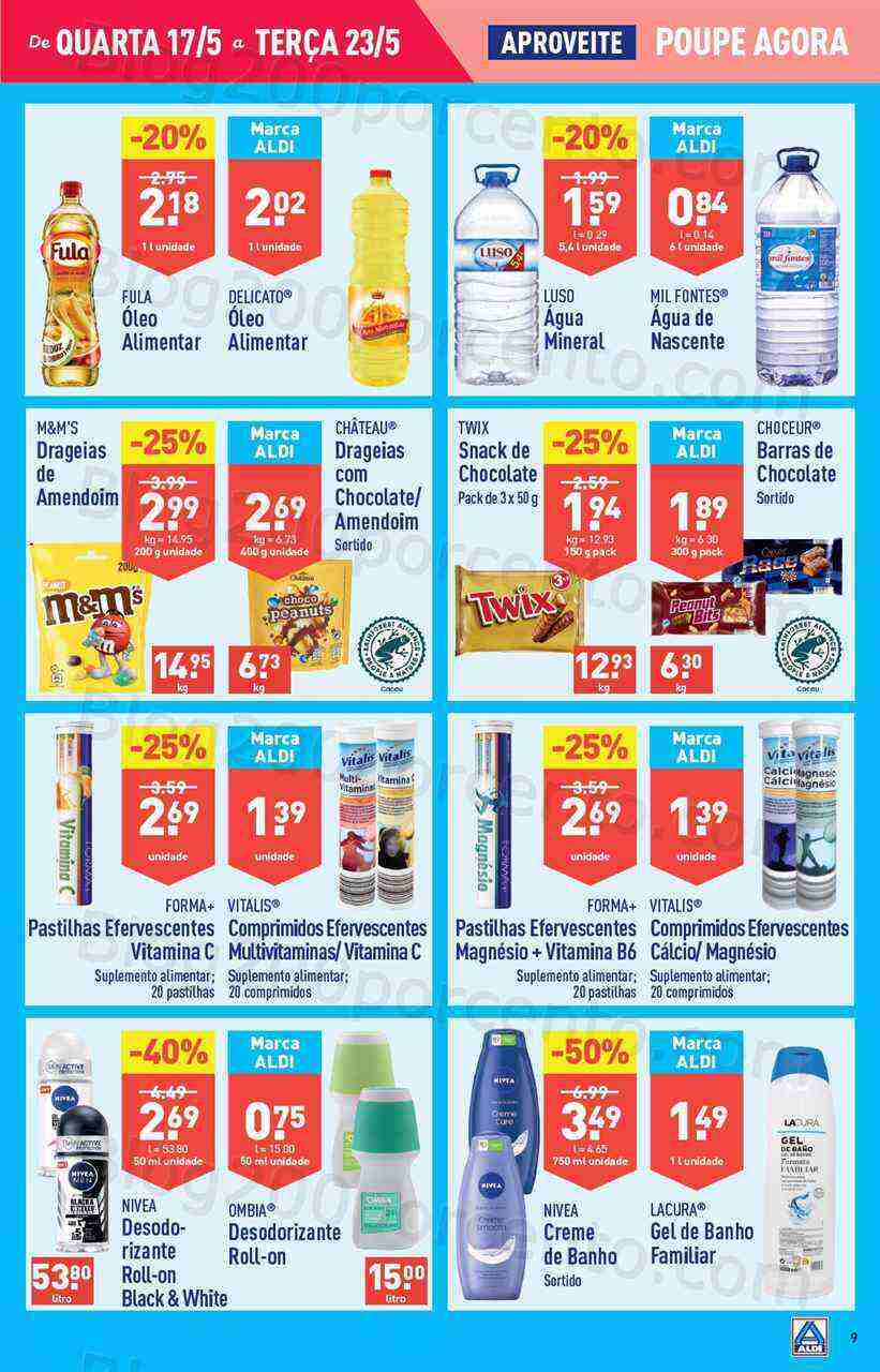 Antevisão Folheto ALDI Promoções de 17 a 23 maio