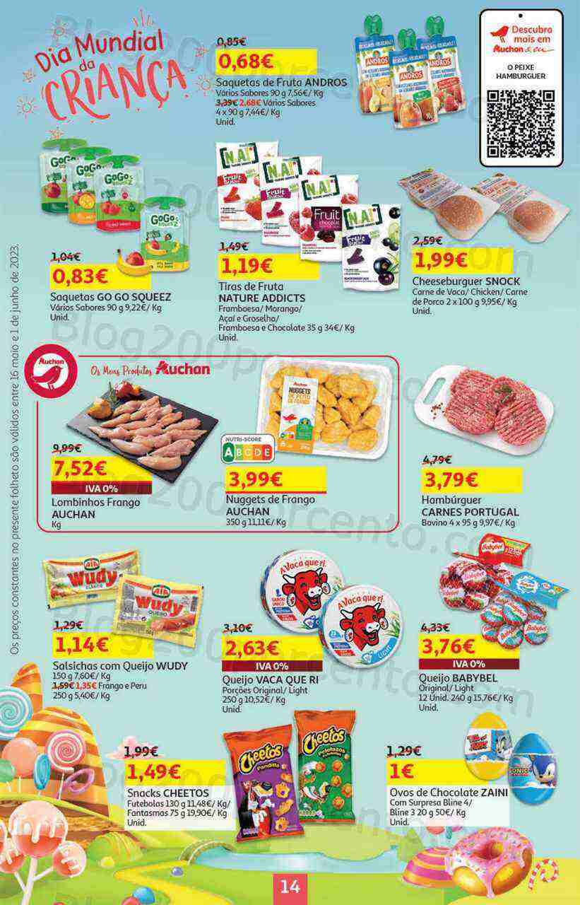 Antevisão Folheto AUCHAN Promoções de 16 maio a 1 junho