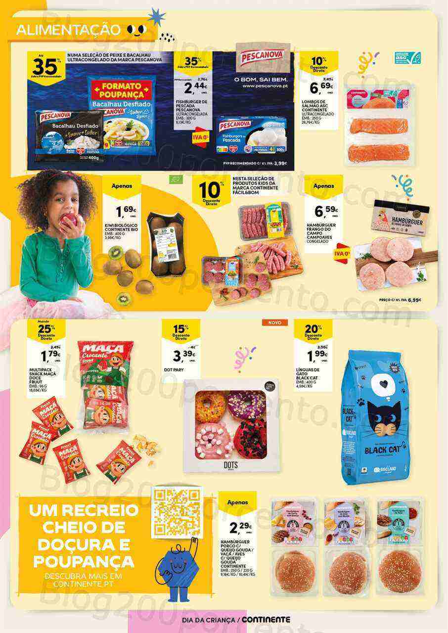 Antevisão Folheto CONTINENTE Especial Dia da Criança Promoções de 9 maio a 1 junho