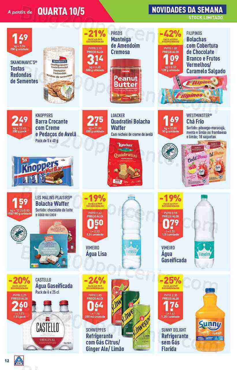 Aniversário Folheto ALDI Promoções de 10 a 16 maio