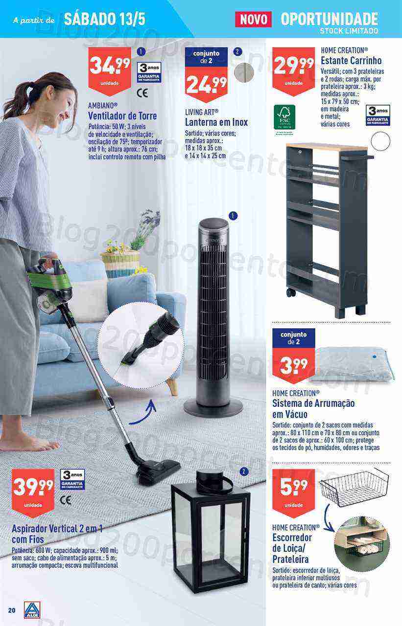 Aniversário Folheto ALDI Promoções de 10 a 16 maio