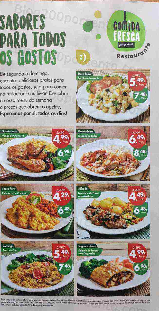 Antevisão Folheto PINGO DOCE Promoções de 9 a 15 maio