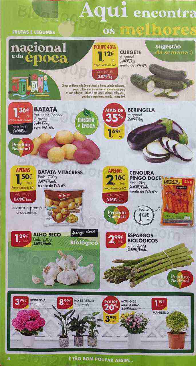 Antevisão Folheto PINGO DOCE Promoções de 9 a 15 maio