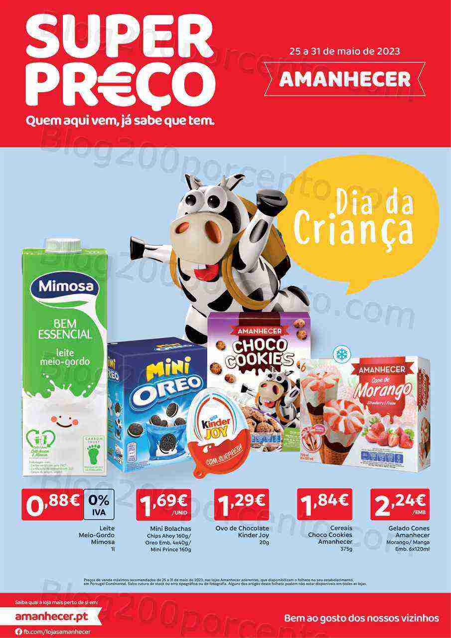 Antevisão Folheto AMANHECER Promoções de 25 a 31 maio