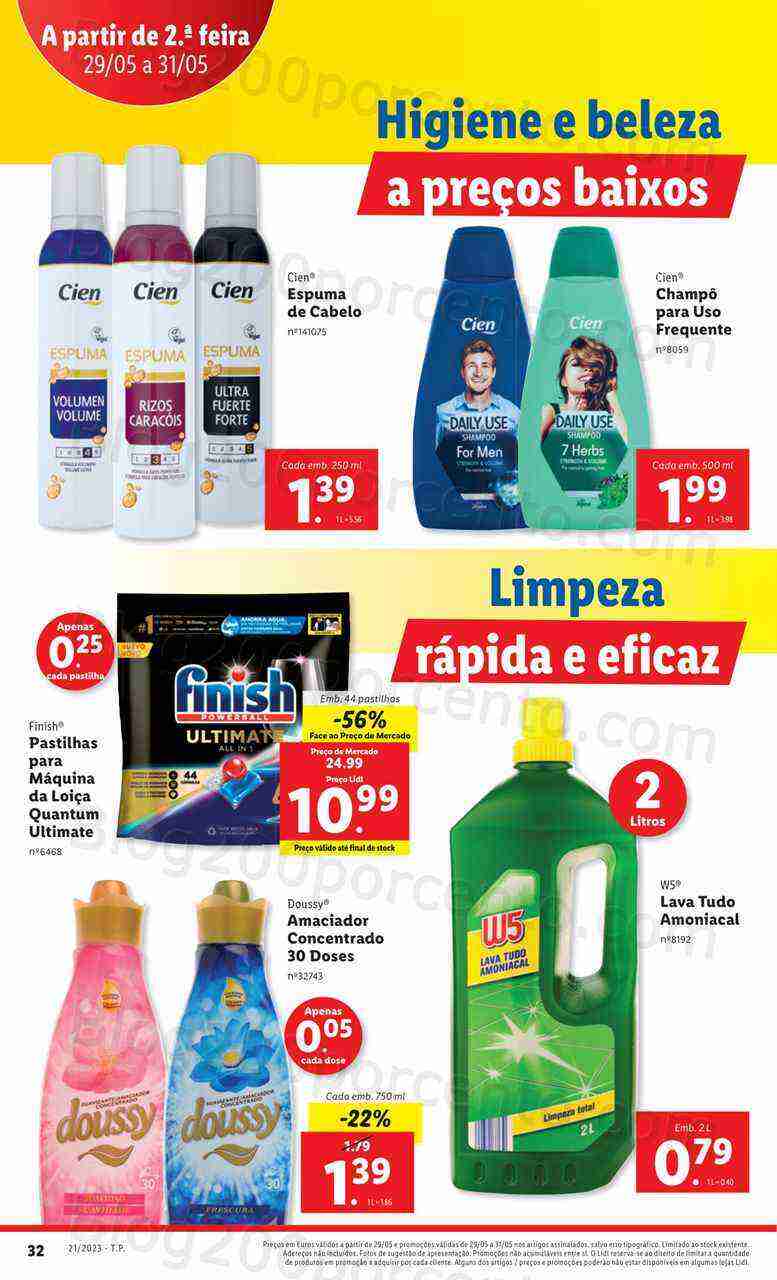 Antevisão Folheto LIDL Supermercado Promoções de 29 a 31 maio
