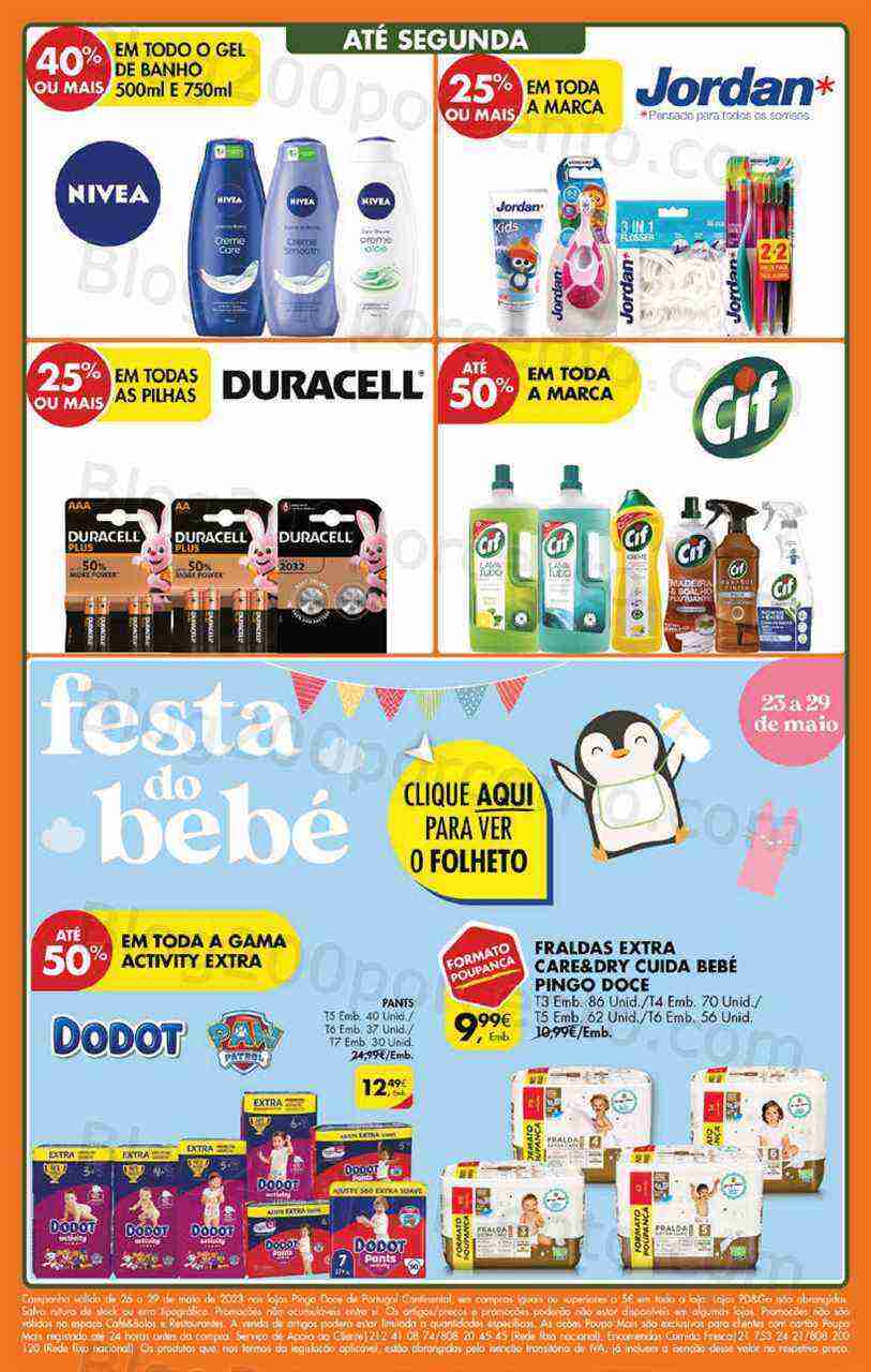 Antevisão Folheto PINGO DOCE Promoções Fim de Semana - 26 a 29 maio