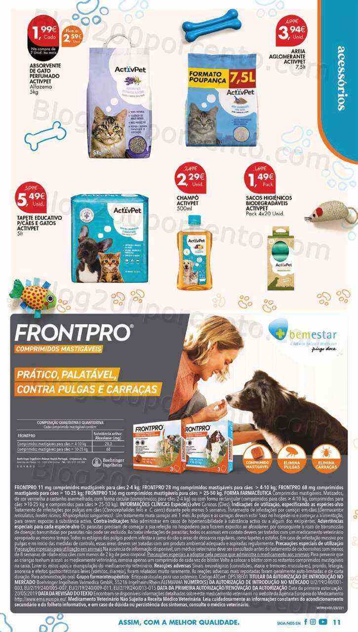 Antevisão Folheto PINGO DOCE Pet Food Promoções de 30 maio a 12 junho
