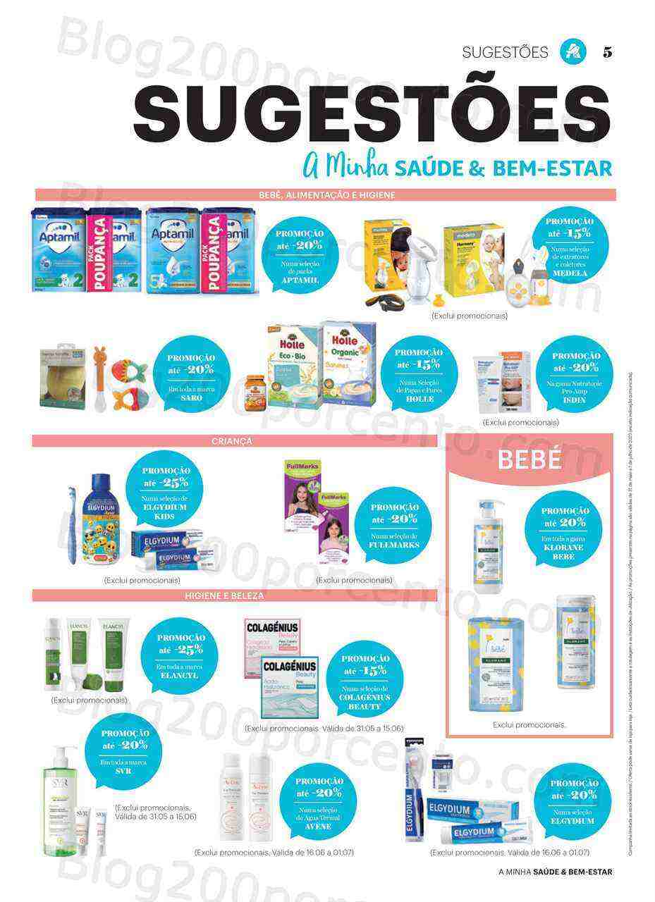 Antevisão Folheto AUCHAN Saúde e Bem-Estar Promoções de 31 maio a 1 julho