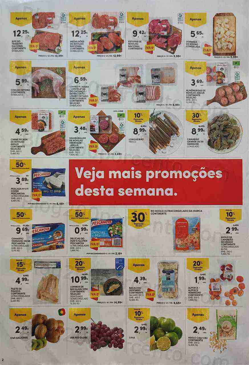 Antevisão Folheto CONTINENTE Promoções Fim de Semana - 26 a 29 maio